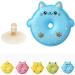 Body Scrubber Balls - Children's Bath Shower Scrubber Ball | Cute Appearance Scrubber Cleaning Tool for Bathroom Home Dormitory Travel and Hotel Blue - Buy Online on GoSupps.com
