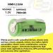 Buy 2x Exell 2/3AA NiMH 700mAh Rechargeable Batteries - Perfect for Capacitors Shearing Devices Miner Lamps & Helmet Lights - International Shipping Available - Buy Online on GoSupps.com