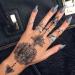 Black Henna Temporary Tattoo Stickers - Lace Pattern Body Art Design for Women - Waterproof and Sexy Mandala Flower Fake Tattoos - 6 Sheets - Buy Online on GoSupps.com