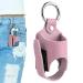 FACYNDE inhaler holder for children with metal buckle holder and case for inhalators - handy light and protective PU leather for hiking for everyday use and when traveling pink
