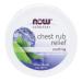 NOW Solutions, Chest Rub Relief, Soothing and Warming, with Soothing Natural Oils and Menthol Aroma, for Breathing Comfort and Well-Being, 2-Ounce