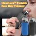 Portable Nose Hair Trimmer for Men & Women - 7000 RPM IPX7 Waterproof Rechargeable Dual Edge Blade | Trendy Ear and Nose Grooming Tool (Blue - Buy Online on GoSupps.com