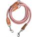 Leitengr n Adjustable Dog Leash for Small Dogs | 3M Length 0.8 cm Width | Lightweight 200g | Devon Model in Rosa Palish - Buy Online on GoSupps.com