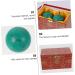Magiclulu Turquoise Handball Massage Balls - Stress Relief Wooden Fitness Gifts | Chinese Health Relaxation & Practice - Buy Online on GoSupps.com