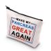 BDPWSS Diabetic Gift Diabetes Awareness Diabetes Warrior Gift Make My Pancreas Great Again Makeup Bag Diabetes Support Gift (Make Pancreas)