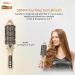 3-in-1 Dual Voltage 38mm Thermal Curling Iron Brush for Root Volume & Loose Curls - Gold - Buy Online on GoSupps.com