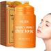  Dous Pore Cleanser | 1.35 Oz Turmeric Clay Vitamin C Remover Mask Soothing Skin Facial Mask for Women and Men to Remove Blackheads Soft Skin - Buy Online on GoSupps.com