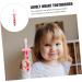 Tovinanna 3ST Children's Toothbrush Set - Portable Mouth Cleaner & Travel Accessory for Toddlers - Pink - Buy Online on GoSupps.com
