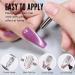 Jelly Cat Eye Gel Nail Polish Purple Glitter Crystal Gel Polish Purple Magnetic Nail Polish Soak Off UV/LED Holographic Gel Polish Sparkly Cat Eye Gel Polish for Nail Art Manicure Salon DIY at Home - Buy Online on GoSupps.com
