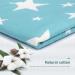 Washable Infant Wrapping Pad - 2 Pack 60x75 cm Breathable & Waterproof Baby Urine Mat Cover - Imagination Stars Design in Blue - Buy Online on GoSupps.com