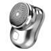 Mini Shaver Men Electric Fashion Washable Wet and Dry Shaver for Men Pocket Shaver Portable Electric Shaver for Men for Home Car and Travel (Silver)