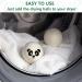 Maisitoo 100% Wool Dryer Balls - Natural Fabric Softener Reduces Wrinkles Antistatic 6 Reusable Tumble Dryer Balls for Faster Drying - Buy Online on GoSupps.com