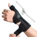 Thumb Brace Spica Splint for Right & Left Hand De Quervain's Tenosynovitis Splint Breathable Wrist & Thumb Stabilizer for Trigger Thumb Arthritis Tendonitis Men and Women -Black (S/M) S/M Black