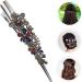 Mobestech Duckbill Clip Rhinestone Alligator Hair Clip Studded Hairpin Hair Clip Metal Bobby Pin Hair Barrette Headwear Hair Accessory for Women Girls Hair Styling (Colorful) - Buy Online on GoSupps.com