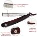 Krisp Beauty Classic Straight Edge Barber Razor - Professional Shavette for Close Shaving | Salon Quality Men's Beard Grooming with 10 Blades - Buy Online on GoSupps.com