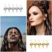 18 Pcs Hair Spiral Beads Metal Cuffs Dreadlock Loc Jewelry Hair Wraps Accessory - Buy Online on GoSupps.com