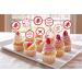 Estivaux Valentines Love Hearts Cupcake Toppers Glitter Red Cake Picks Love Cupid Angel Cake Toppers Circle Banner Cupcake Decorations for Valentine's Day Anniversary Wedding Party Decorations Style 2: Vn Glitter Words - Buy Online on GoSupps.com