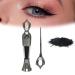 Powder Eyeliner Eye Liner Handmade 100% Natural Eyeliner Powder Long-Lasting Eyeliner Arabic Eyeliner Powder for Natural Makeup Long-Wearing Smudge-Proof (Black)