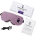 Aroma Season Heated Eye Mask - Cordless Washable Warm Compress for Dry Eyes Styes MGD Blepharitis & Chalazion - Perfect Gift for Men & Women (Wisteria - Buy Online on GoSupps.com