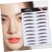 OHPHCALL 6D Hair- Eyebrows Stickers 4pcs Eyebrow Stickers Temporary Eyebrows Eyebrows Imitation Eyebrow Post Paper 6d Make up - Buy Online on GoSupps.com