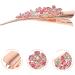 Beaupretty Hair Clip Women Hair Barrette Metal Hairpin Teen Girls Hair Accessory for Birthday Prom Red - Buy Online on GoSupps.com