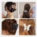 8 Pcs Butterfly Flower Claw Clips & Spiral Hair Ties Set for Women and Girls - Buy Online on GoSupps.com