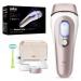 Braun Smart IPL Skin i Expert at Home Hair Removal Laser Hair Removal Alternative Smart IPL with Exclusive Free App Pouch Venus Razor Mini Face Shaver 3 Heads 1 Year of Smooth Skin PL7249