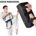 Odoland 2-in-1 Boxing Kick Pack Set - Punching Mitts & Focus Pads for MMA Training - Black/Red - Buy Online on GoSupps.com