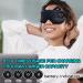 Buy Cordless Heated Eye Mask for Women | USB Rechargeable Sleep Eye Pad - Warm Compress for Dry Eyes & Stye Relief | Portable Electric Gift (Black - Buy Online on GoSupps.com