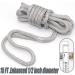 Innodedear 1/2 X 15 Dock Lines 4 Pack | Marine-Grade Double-Braided Nylon Rope | High-Performance Mooring Line for Boats (Gray) - Buy Online on GoSupps.com