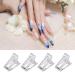 10 Pieces Polygel Nail Clippers - Quick Construction Nail Extensions | Transparent Polygel Tools for ECommerce - Buy Online on GoSupps.com