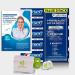 Crest Pro-Health Toothpaste Advanced White for Teeth Whitening (5.8 oz. 5 pk.) + Three Bonus Gift Better Health Smile Ligth&Spring Guide + Toothpaste Squeezer and Two No-Mess Caps.