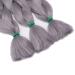 Elailite 24 Hair Braids Extensions - Soft Gray 300g (3 Pieces) | International Shipping - Buy Online on GoSupps.com