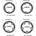DECKAS Round Chainring 110BCD - 36T to 52T Narrow Wide for 7-12 Speed Chains - Buy Online on GoSupps.com