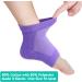 Selizo 6-Pair Open Toe Heel Moisturizing Socks for Women - Foot Repair Gel Socks for Dry Cracked Feet - 6 Colors - Buy Online on GoSupps.com