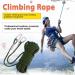NewDoar 10mm Static Climbing Rope | Accessory Cord for Ice Climbing and Rescue | 23kn Armygreen 33ft/10M - Buy Online on GoSupps.com