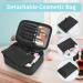 DIMJ 2-in-1 Travel Makeup & Jewelry Bag - Portable & Waterproof Organizer for Cosmetics, Brushes, Necklaces, Earrings, Bracelets - Black - Buy Online on GoSupps.com
