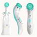 Lumineo Deep Facial Cleaning Brush - 4 Medical Silicone Attachments USB-C IPX6 Waterproof for Greasy and Blemished Skin - Turquoise - Buy Online on GoSupps.com
