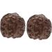Fomiyes 8 Stk Wenwan Handles - Home Decoration Peach Core Figures | Unique Vietnamese Agarwood Centerpiece Decor for International Shipping - Buy Online on GoSupps.com