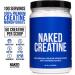 Naked Creatine Monohydrate - 500g (1.1lb) 100 Servings, Vegan, Non-GMO, Gluten & Soy Free, Strength Gains Supplement - No Artificial Ingredients - Buy Online on GoSupps.com
