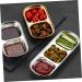 MAGICLULU Dining Tableware 9 Pcs Seasoning Dish Japan 304 Stainless Steel Household Seasoning Plate 20x8cmx3pcs As Shownx3pcs - Buy Online on GoSupps.com