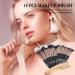 Professional 18-Piece Makeup Brush Set - Premium Synthetic Foundation Eyeshadow & Blush Brushes | Black & Gold | International Shipping - Buy Online on GoSupps.com