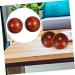 Fomiyes 2-St Manual Massage Balls | Chinese Carving Stress Relief & Hand Massage Toy | Wooden Decompression Gymnastics Ball for Relaxation - Buy Online on GoSupps.com