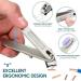 Nail Clippers for Seniors - 360 Rotary Fingernail & Toenail Clippers Long Handle Ultra Sharp Stainless Steel Heavy Duty for Thick Nails Built-in Nail File - Buy Online on GoSupps.com