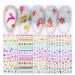 EBANKU 12 Sheets Christmas Nail Art Stickers 3D Self-Adhesive Nail Decals Santa Claus tree Decals Manicure Decoration for Women Girls Kids Fingernails Toenails Decor - Buy Online on GoSupps.com