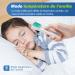 Buy Fieberhermometer Ear for Babies Fast 1s Measurement Contactless Infrared Thermometer with Fever Alarm & 4 Color Display International Shipping Available - Buy Online on GoSupps.com