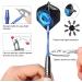 CyeeLife Steel Tip Darts Set - 22g/20g with Aluminum Shafts, Sharpener, Tool, Extra Flights - Black/Silver A-22g - Buy Online on GoSupps.com