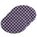 3-Pack Cleaning Kitchen Sponges Oval Purple Black Stripe Kitchen Cellulose Dishwashing Wood Pulp Cotton