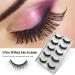 Buy Anself 5 Pairs 3D False Eyelashes - Natural Black Long & Reusable G806 | International Shipping Available - Buy Online on GoSupps.com