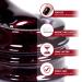 RARJSM Burgundy Cat Eye Gel Nail Polish - Diamond Black Red Velvet Glitter 15ml - UV LED Soak Off for Home Salon Christmas Manicure - Buy Online on GoSupps.com